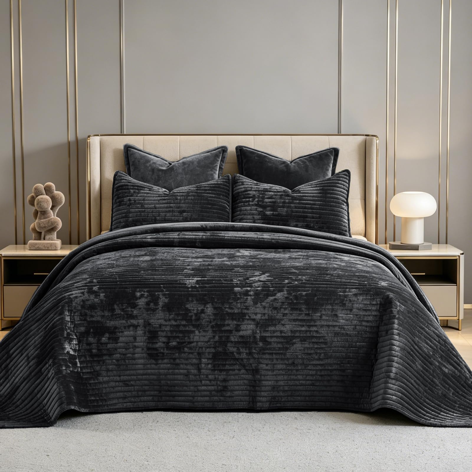 COCOPLOCEUS Velvet Oversized King