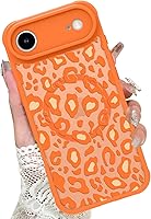 Vista 10 de KANGHAR - Funda para teléfono celular para iPhone 7/8/SE 2020, diseño de leopardo, funda protectora de TPU resistente - Negro