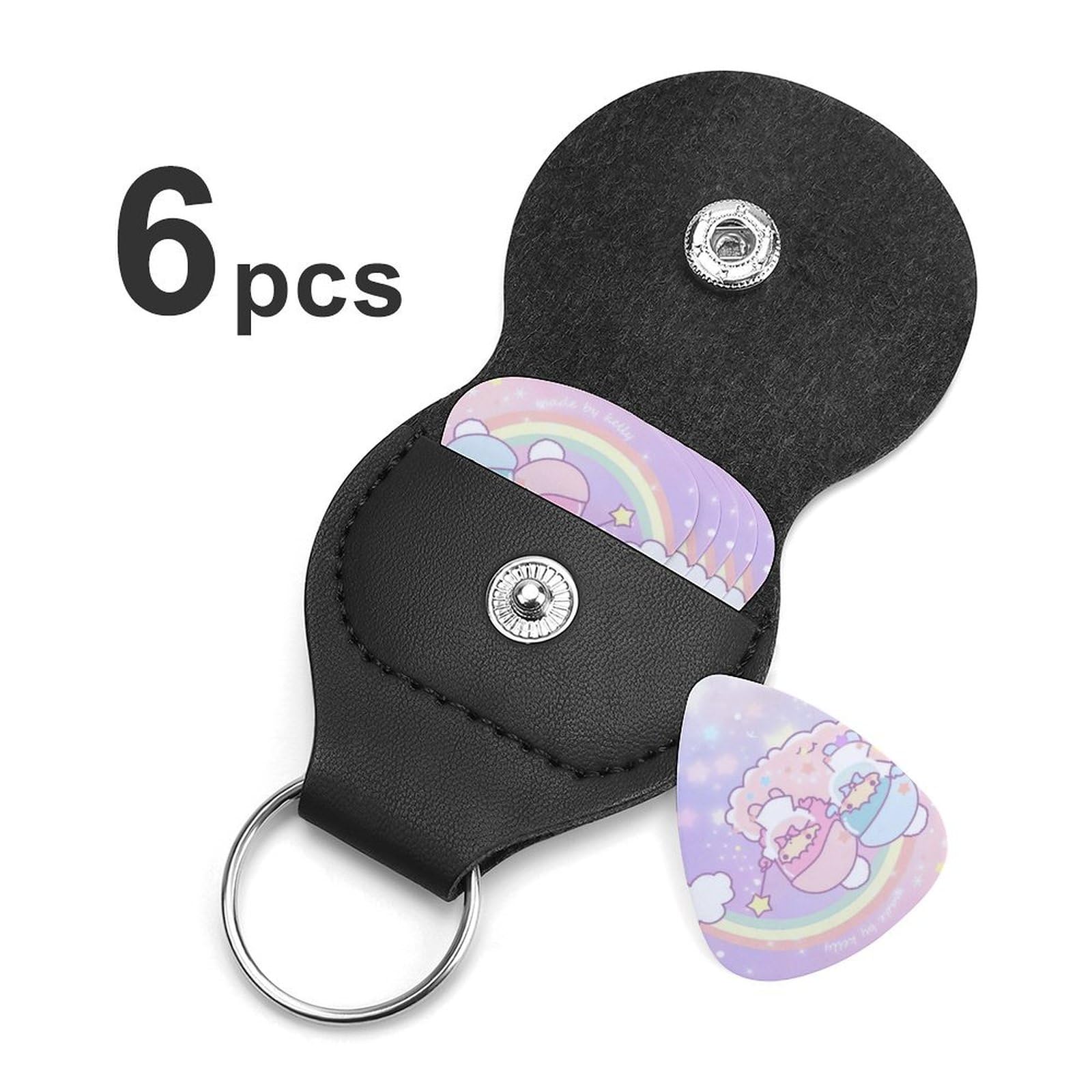 Amazon.co.jp: キキララ ギターピック 6枚 ちいかわピック 0.46mm