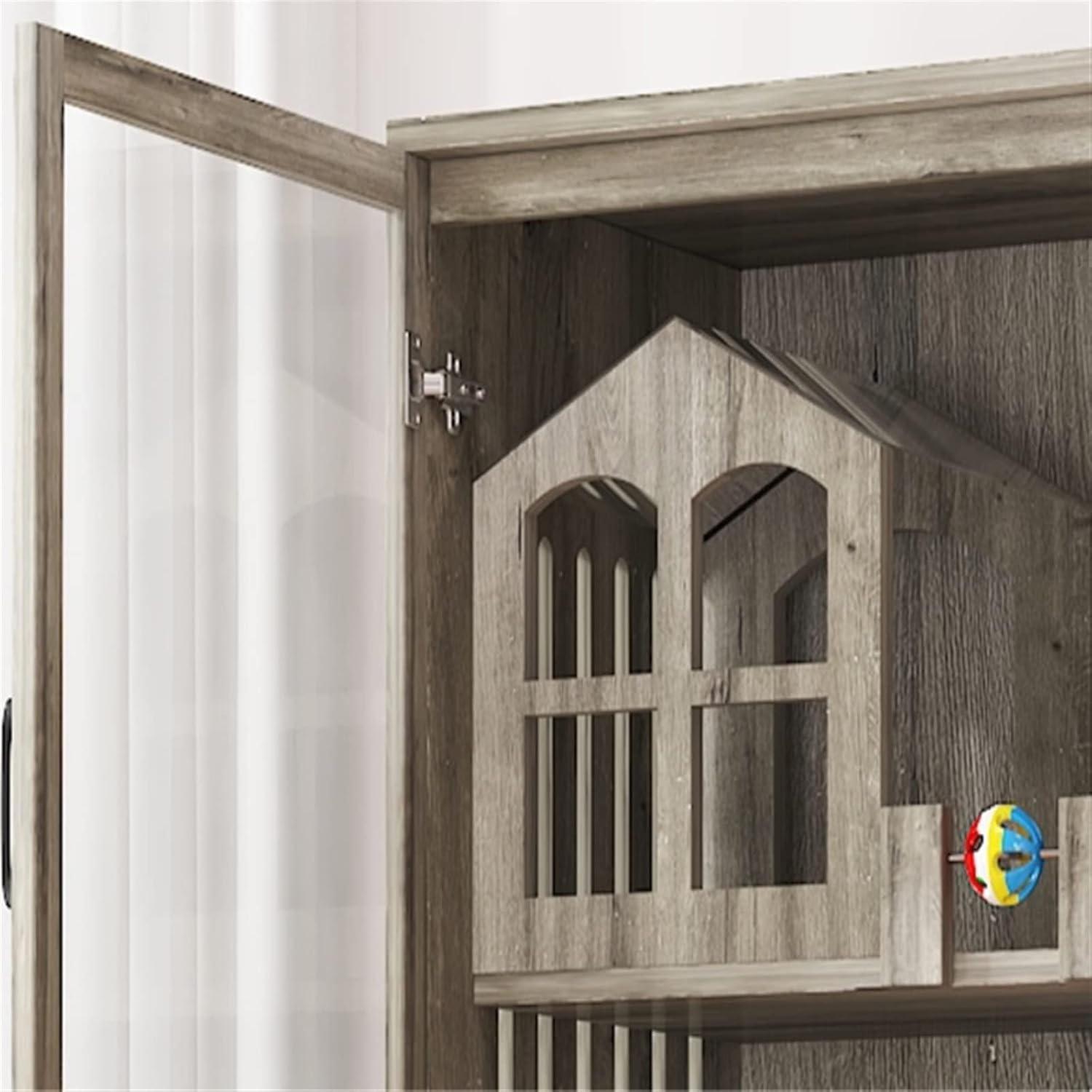 review Cat Condos Cat Cage Ecological Cat Villa Oversized Cat Cage Wooden Cat House Cat Litter Closed Wipeable Cat Villa