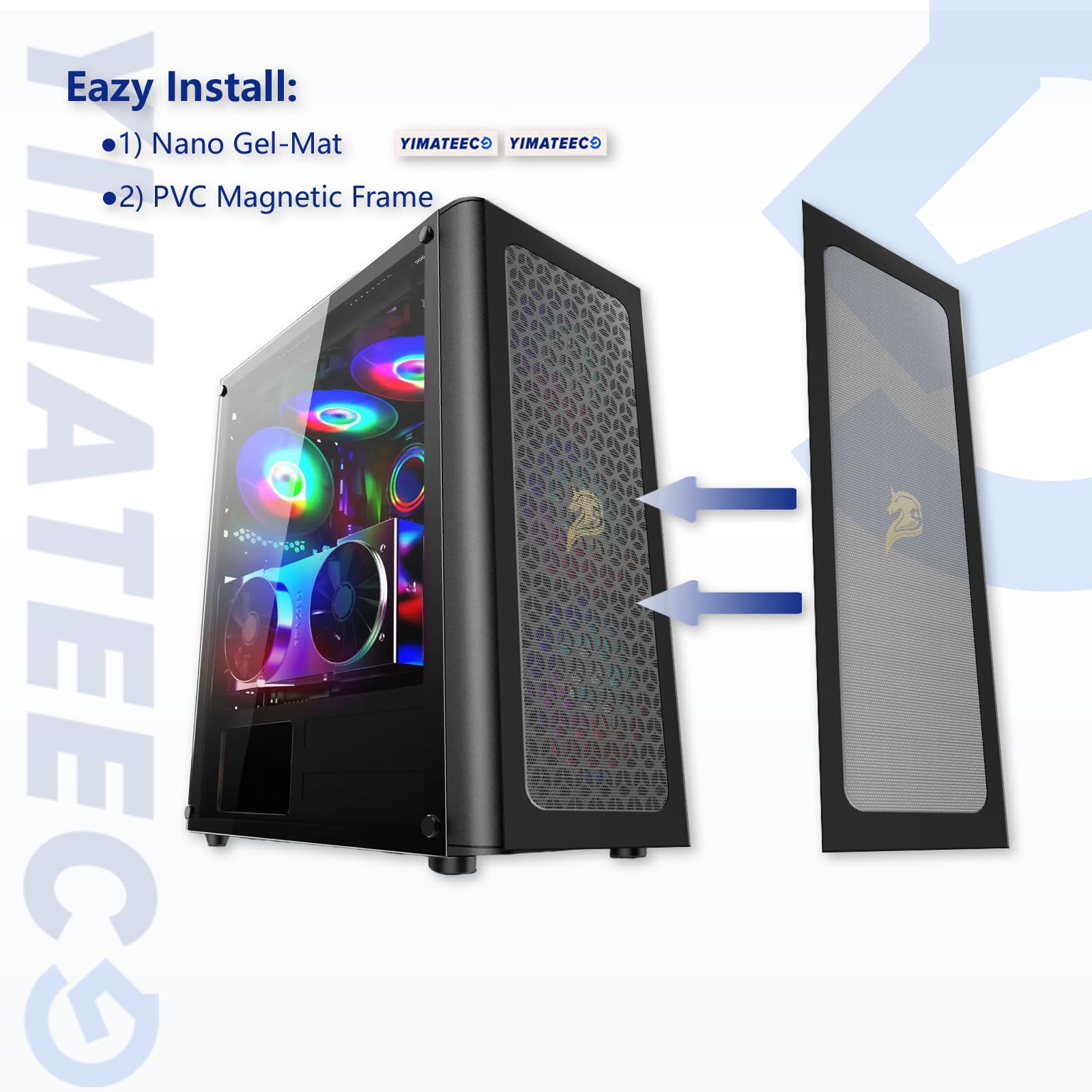 Cooler Master MasterBox Q300L V2 Mini-tower PC-behuizing Zwart 1 Voorgeinstalleerde Ventilator Stoffilter Zijvenster 3061872