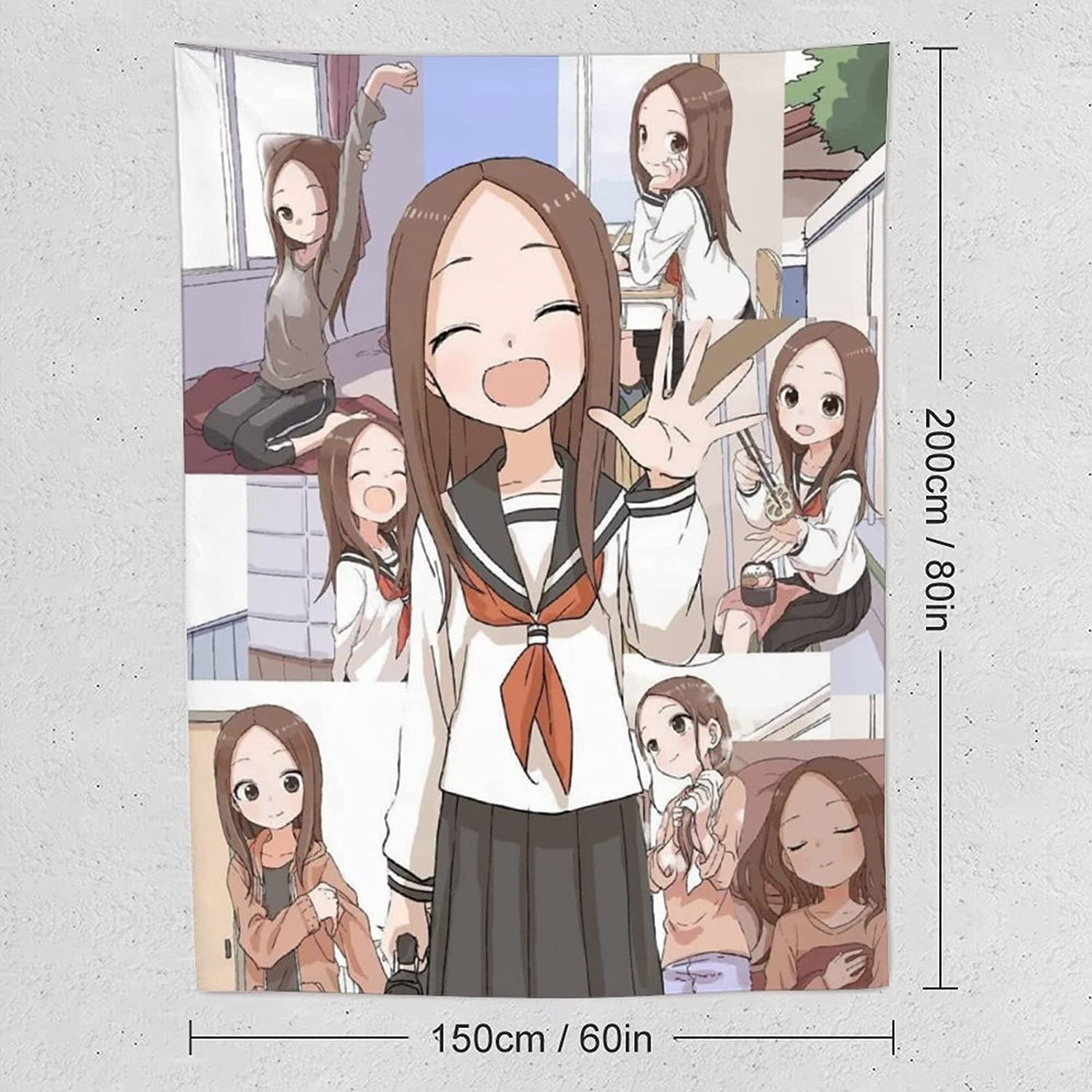 Amazon.co.jp: からかい上手の高木さん タペストリー おしゃれ 壁掛け