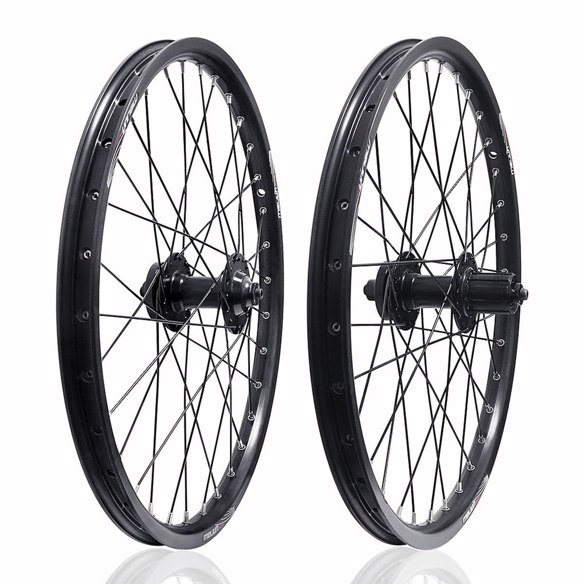FKXSXAZ Mountain Bike Wheelset 20inch Disc Brake V-Brake Dual Purpose Sealed Bearing Hubs Suitable For 7-10 Speed Cassette QR Front/Rear Wheel 32H