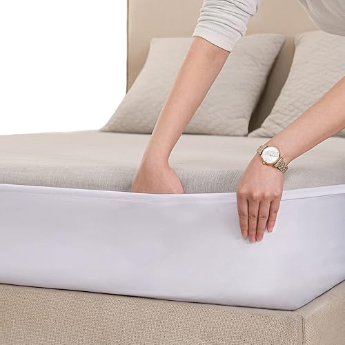 zimucxn NENGNENG - Correas de sábana cierres de sábanas de bolsillo profundo hace la cama fácilmente sin colchón de elevación elásticos dobles