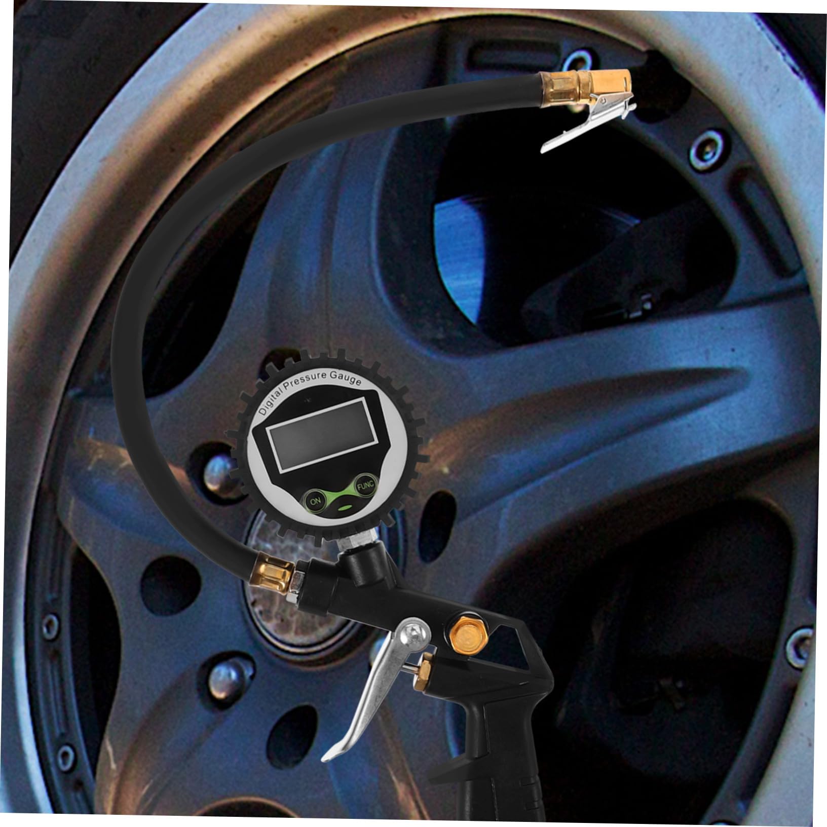 Digitales Reifendruckmessgerät 60 Psi Hochleistungs Reifendruckmesser