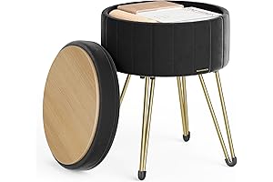 SONGMICS Vanity Stool for Makeup Room