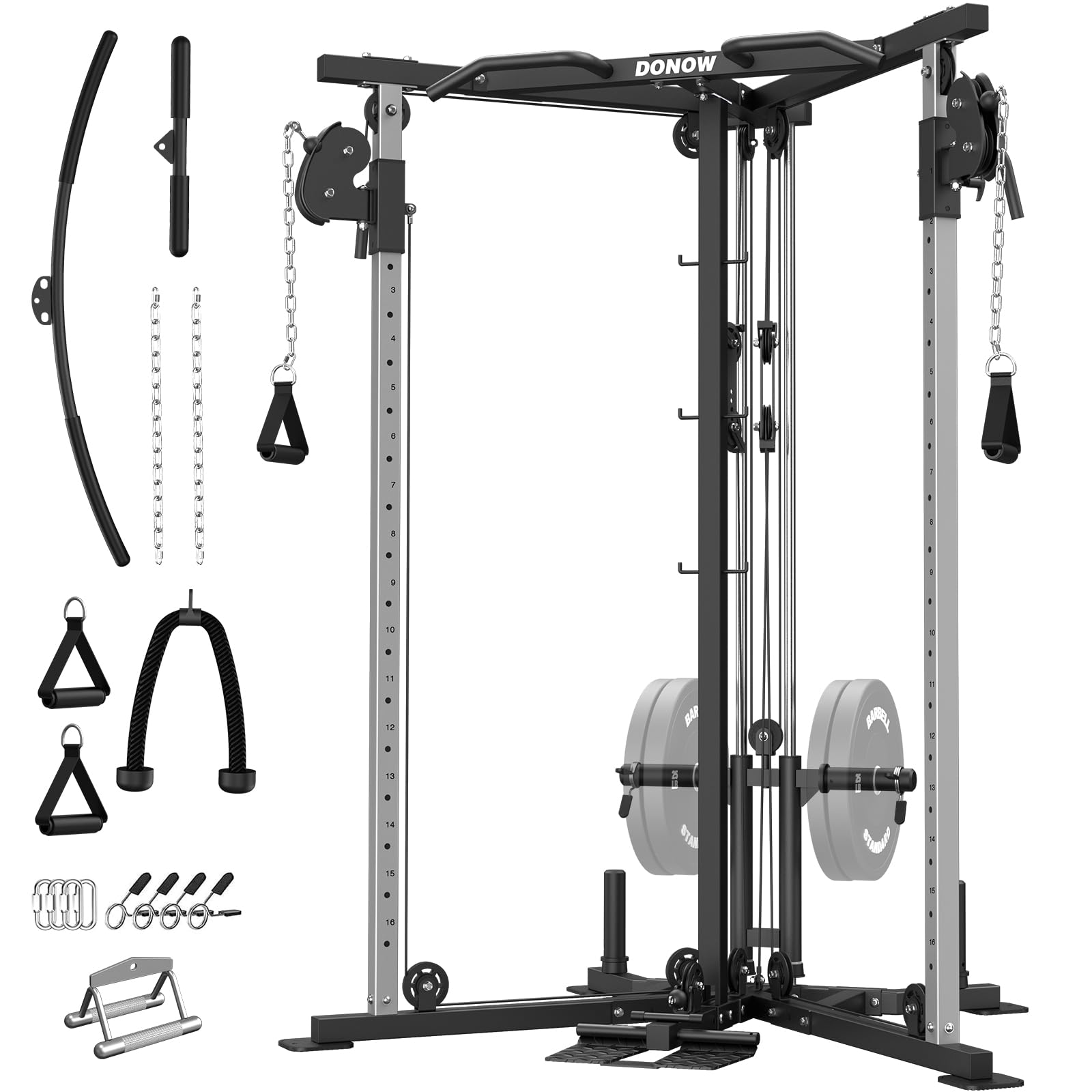 DONOW Cable Crossover Machine, Cable Fly Machine