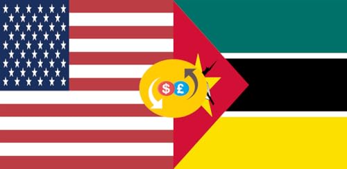 Dólar Americano para Metical Para ver a taxa de câmbio no seu Telefone e Tablet