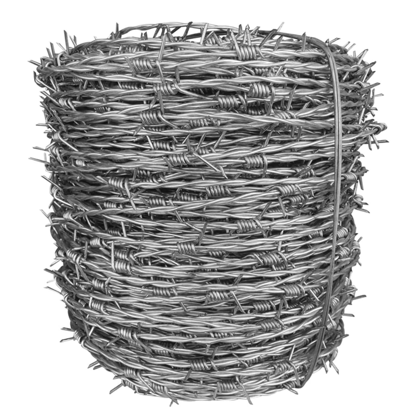 Fil barbelé galvanisé durable de 150 m avec picots haute résistance