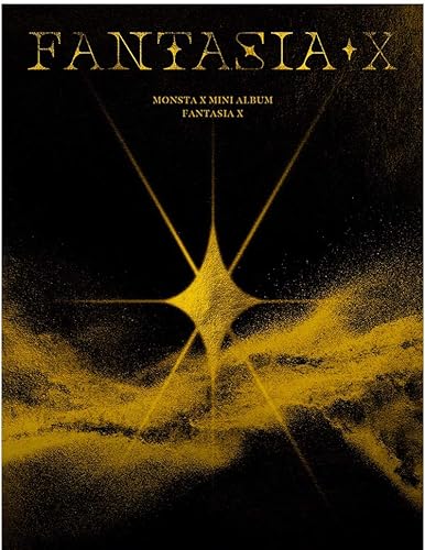 MONSTA X Mini álbum Fantasia X (incluye beneficios de pedido anticipado: póster, tarjeta fotográfica de unidad, foto instantánea a color, soporte