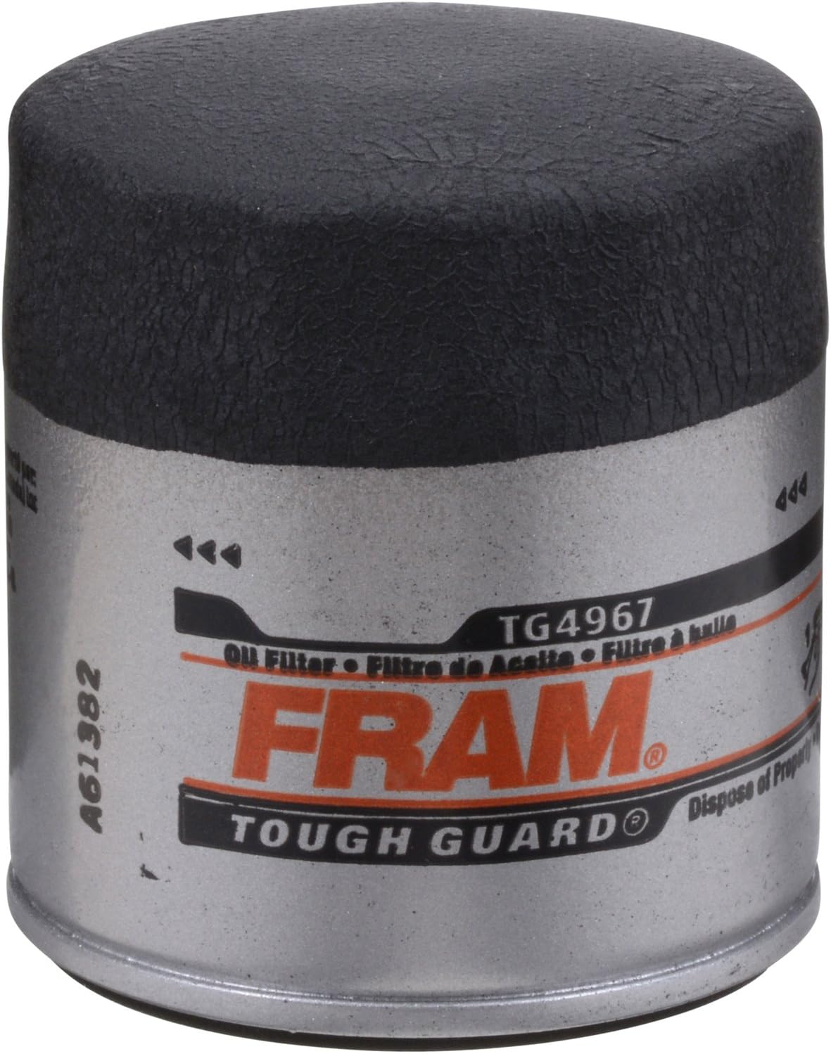 FRAM Tough Guard TG4967-1, 15K Mile Change Interval Passenger Car Spin-On Oil Filter