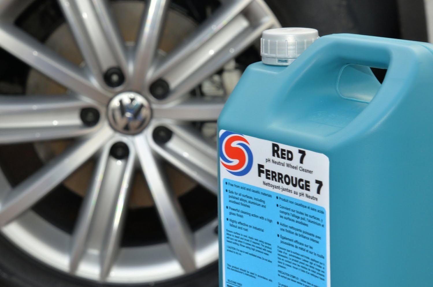 Autosmart Red 7 NEW PH NEUTRAL Wheel Cleaner and Fallout Remover 5L 5 L