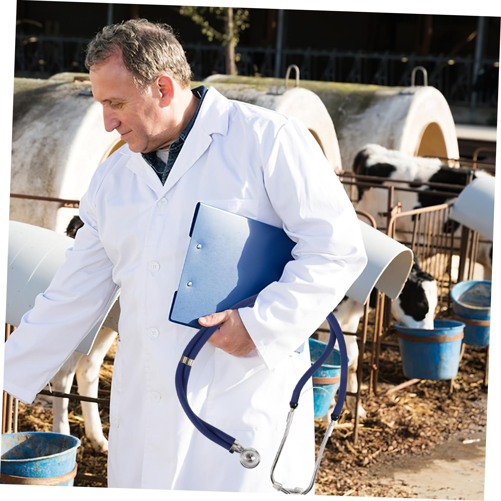 Kisangel Tube Double En Acier Inoxydable Farms 4 Pièces Pour Un Son Amélioré Et Un Entretien Facile