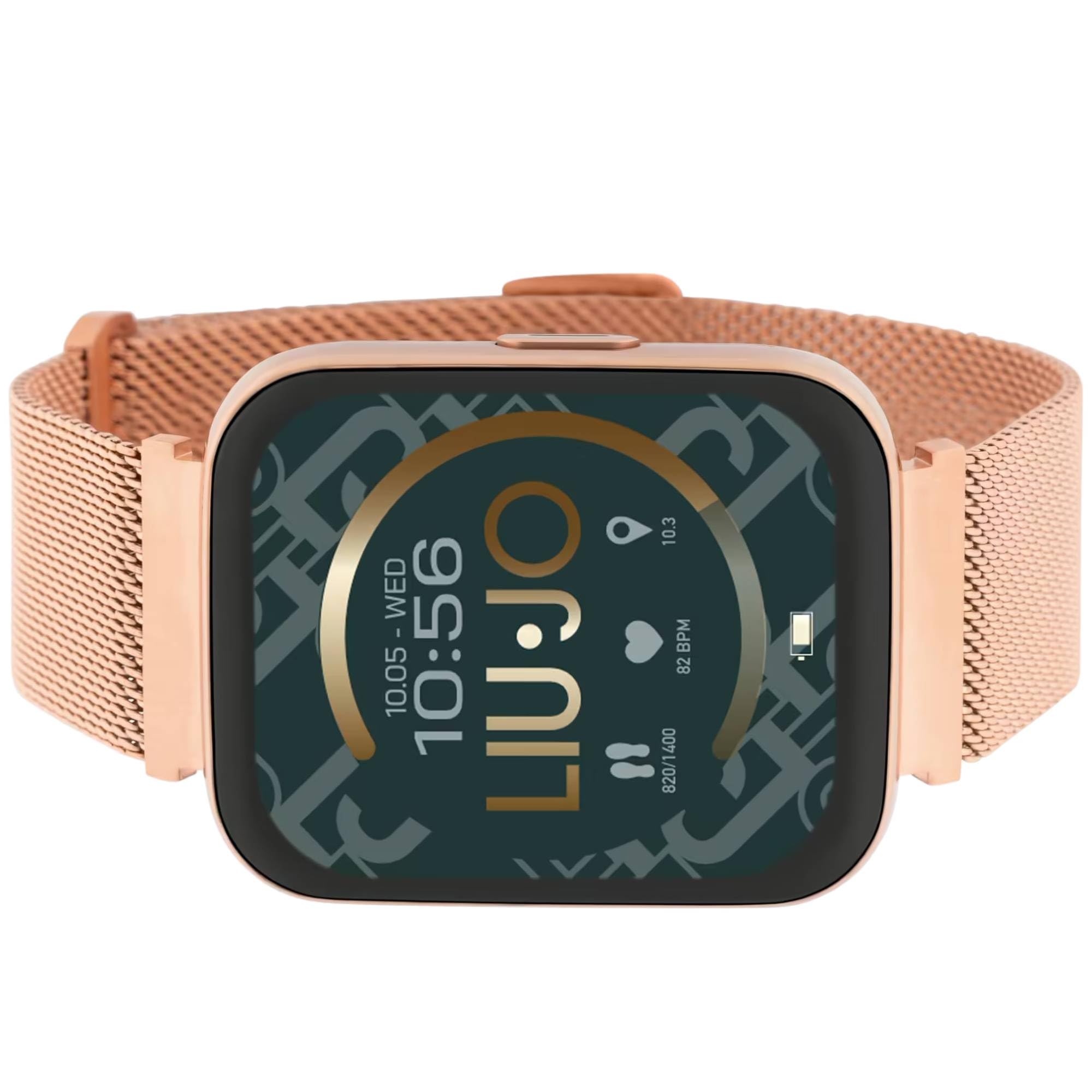 Smartwatch Liu Jo SWLJ084 Nero - Cassa Alluminio 43mm, Cinturino Acciaio, Impermeabile IP67 - Foto 6