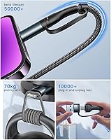 Vista 6 de Cable de carga 4 en 1, adaptador USB C Lightning USB C a USB C 60W PD [carga rápida y sincronización de datos] Cargador múltiple 4 en 1 para iPhone