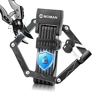 Sponsored You’re seeing this ad based on the product’s relevance to your search query.Learn more about this advertisement Moman Folding Bicycle Lock Black