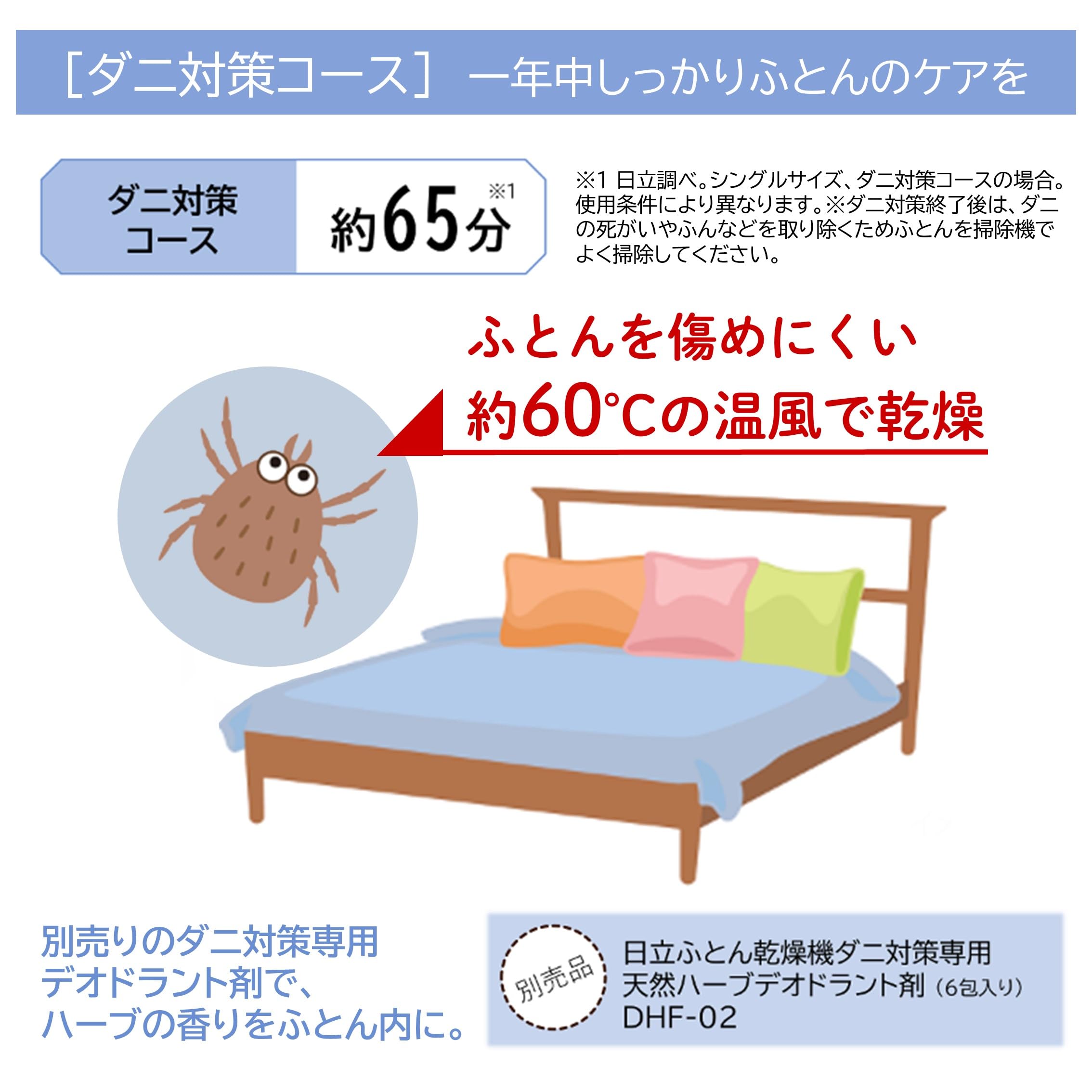日立 ふとん乾燥機 アッとドライ HFK-VS5000 Cサムネイル4
