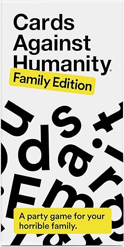Cards Against Humanity: Edición familiar • A partir de 8 años • Un juego de fiesta para tu horrible familia