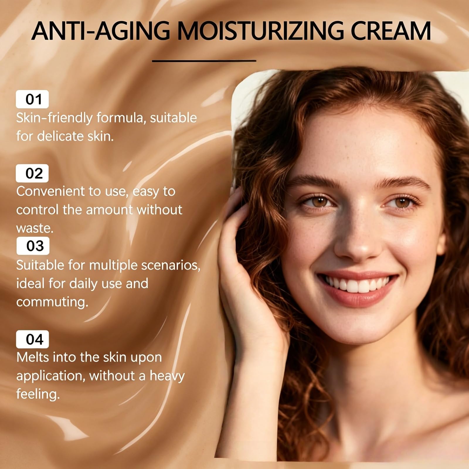 Jiyu Original Anti Yiyu Crema Coreana Antiedad Crema, Crema Facial Nutritiva Hidratante con Acabado Suave No Graso - Rutina Día y Noche para Piel Normal, Seca y Mixta (2 pieza)