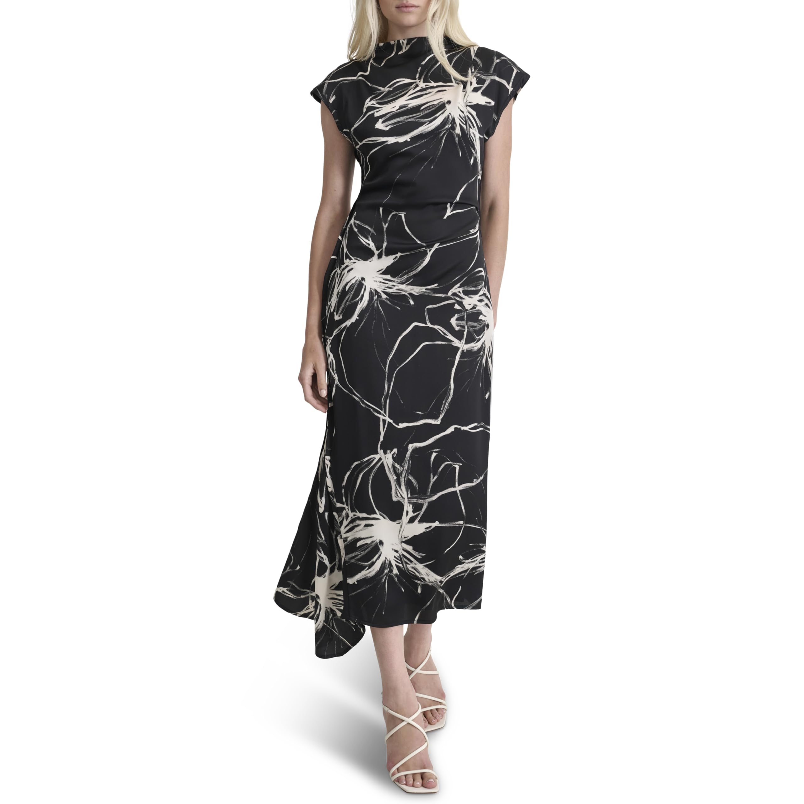 

                                                    DKNY Women's Dress, Black/Eggshell, 10