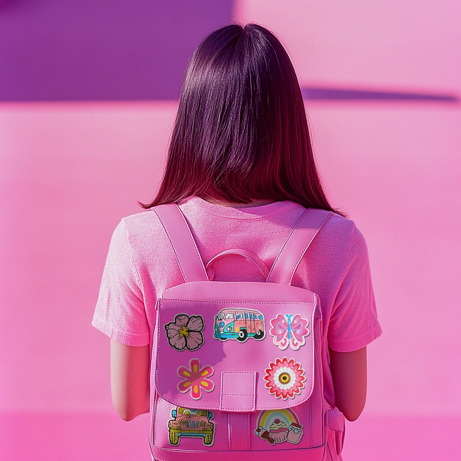 8 Stuks Geborduurde Patches voor Kleding stijl, Naaiende Decoratie DIY-sticker