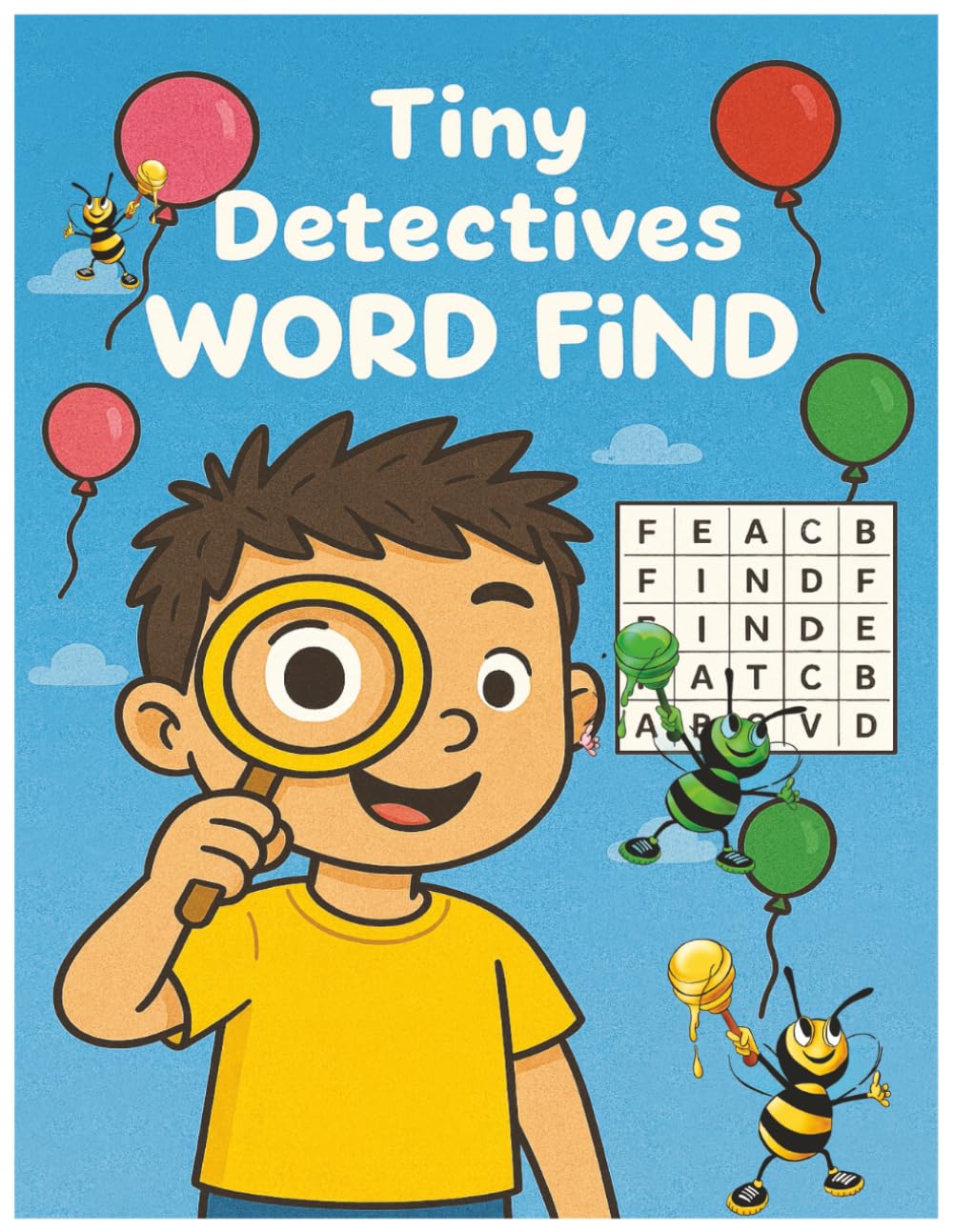 Tiny Detectives Word Find: Beginner Word Searches for Early Readers