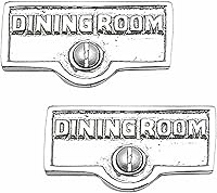 Vista 68 de Placa de interruptor de suministro para renovadores, placa de pared con acabado de latón "Downstairs