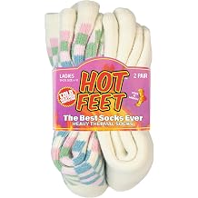 Thermal Socks For Women- Cold Weather Thick Warm Winter Hiking Insulated Socks, Stocking Stuffers, Women Size 4&ndash;10.5