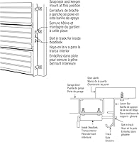 Vista 3 de Prime-Line Products GD 52118 Cerrojo interior de alta resistencia y cubierta galvanizada, 7/8 pulgada x 1/8 pulgada, de acero