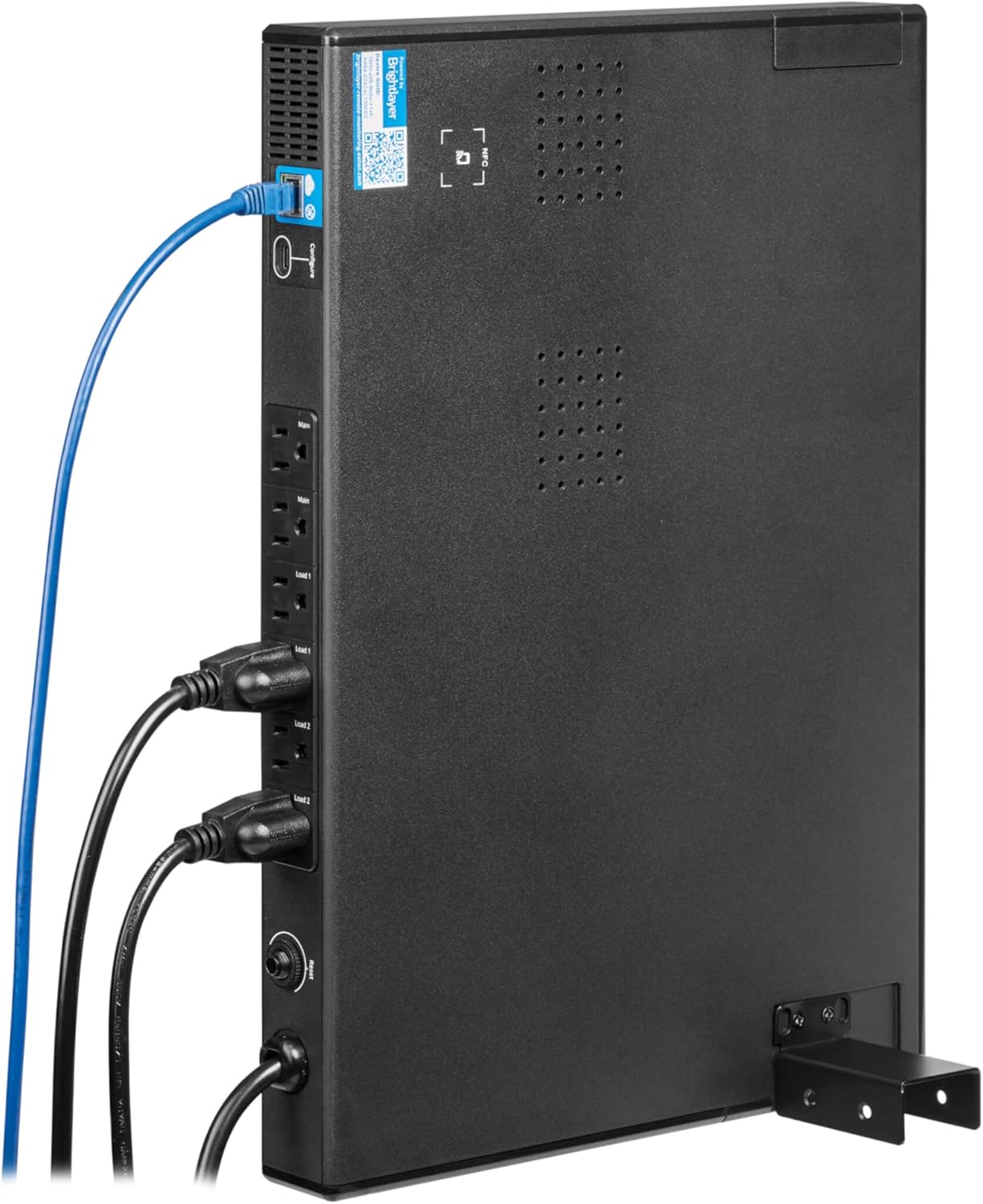 Eaton Tripp Lite Series 500VA 1U Rack Mount Lithium UPS, 400W, Cloud-Connected Online UPS with Remote Monitoring, 6 Outlets, Battery Back Up & Surge Protection, 5-Year Warranty (BC500RT1ULNC)