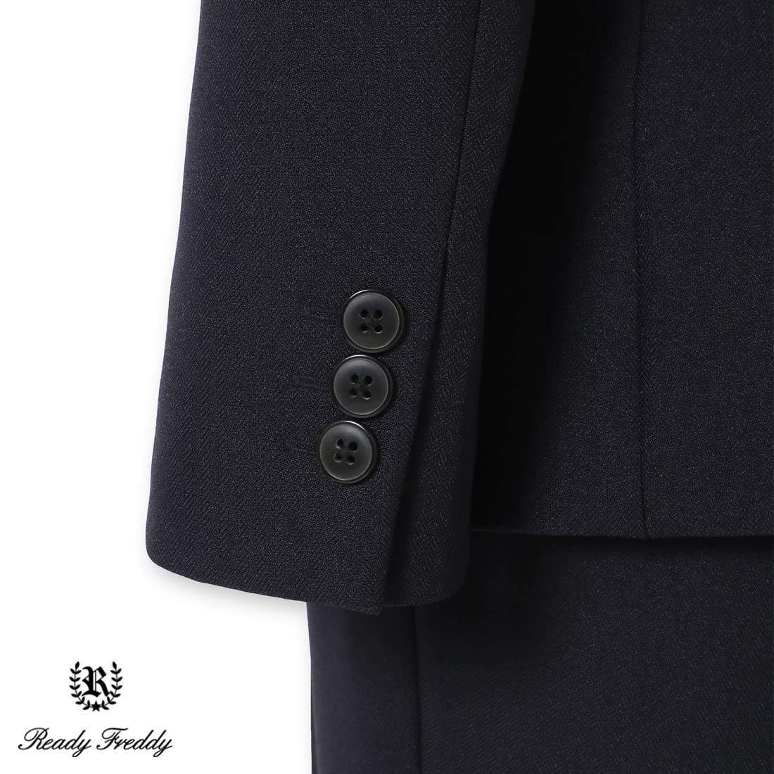 新品タグ付★レディフレディ 3つ釦スーツ5点セット ゆったり150 ブラック Amazon.co.jp: Ready Freddy