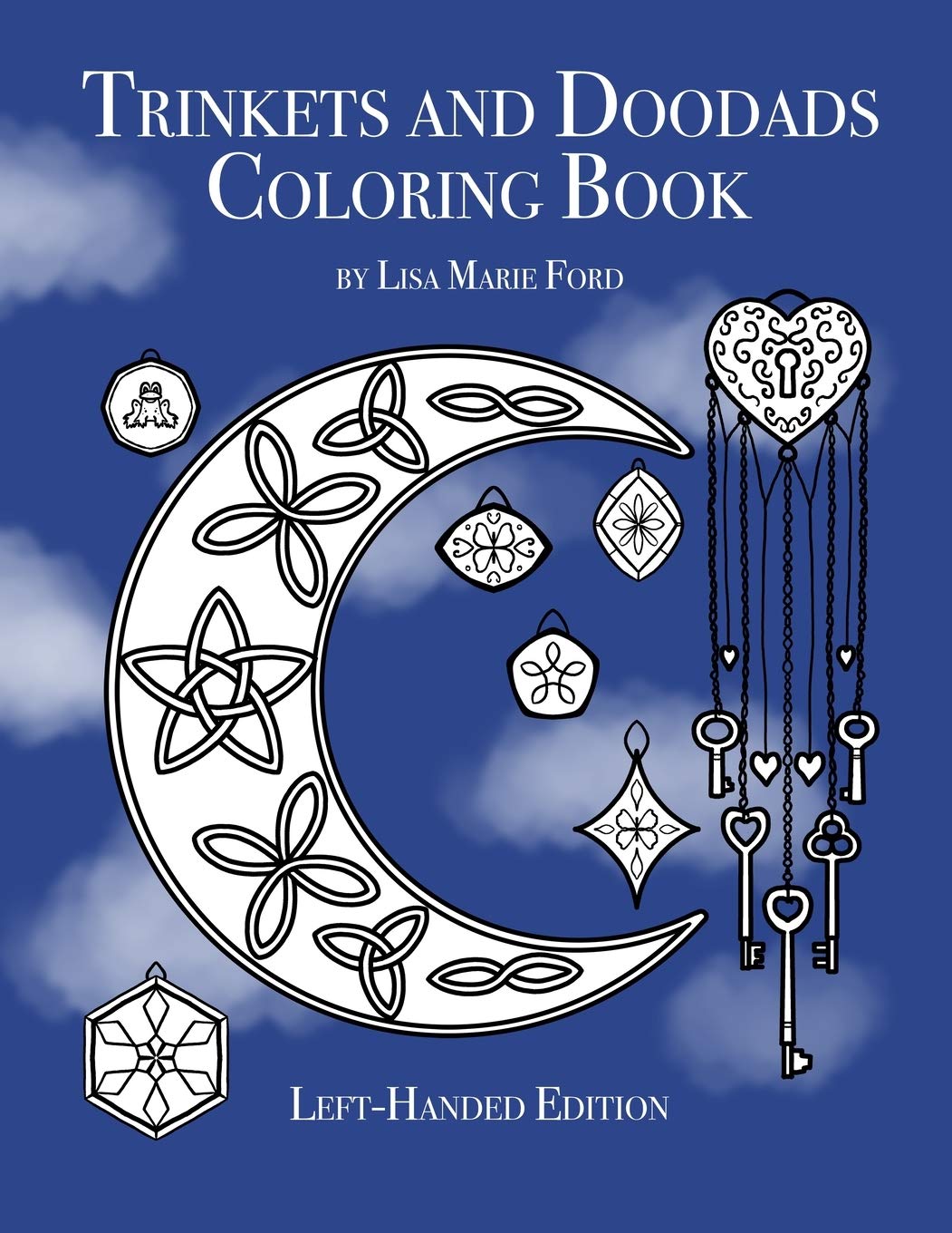 Trinkets and Doodads Coloring Book Left-Handed Edition (Color Pics by Lis Left-Handed Books)