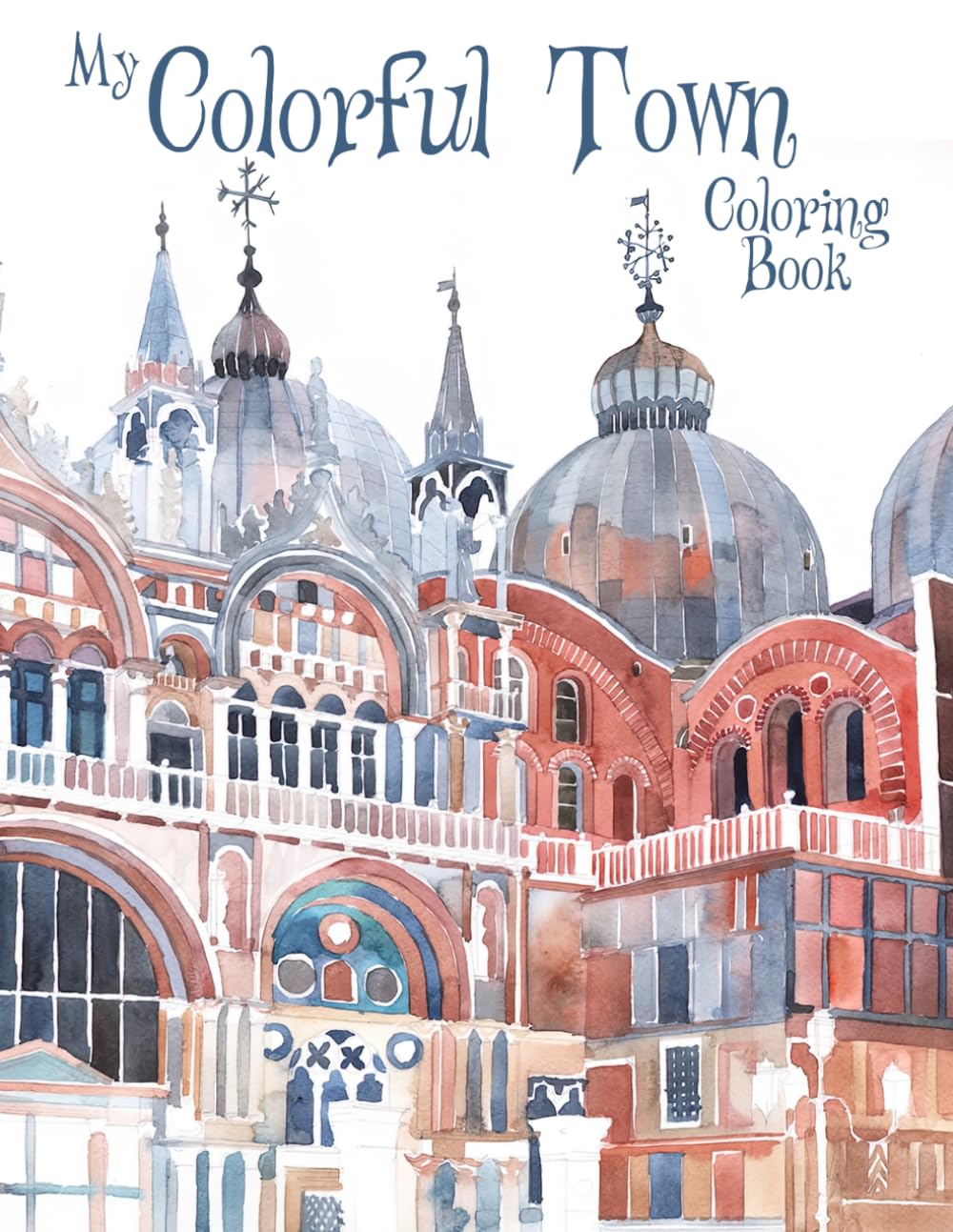My Colorful Town Coloring Book: Pastoral Storefront Magic Coloring pages featuring Heartwarming Countryside Architecture and Cozy Small Town Nooks for Everyone seeking Artistic Peace