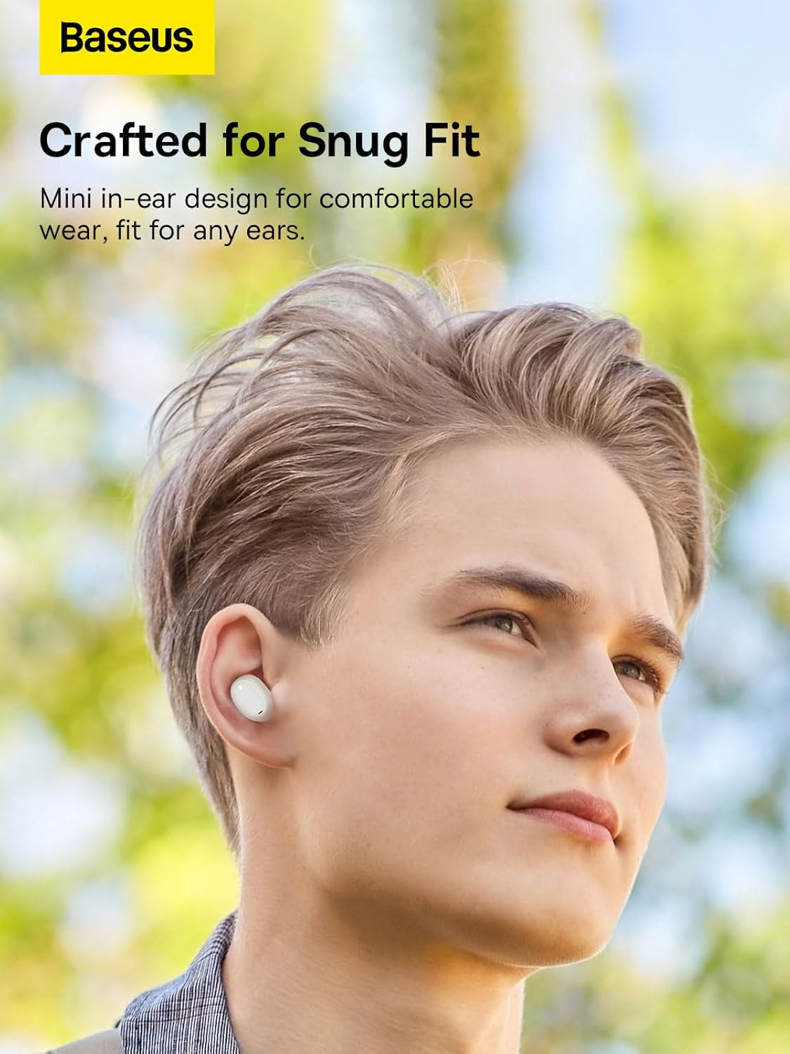 Baseus Bowie EZ10 Ørepropper Sidder godt