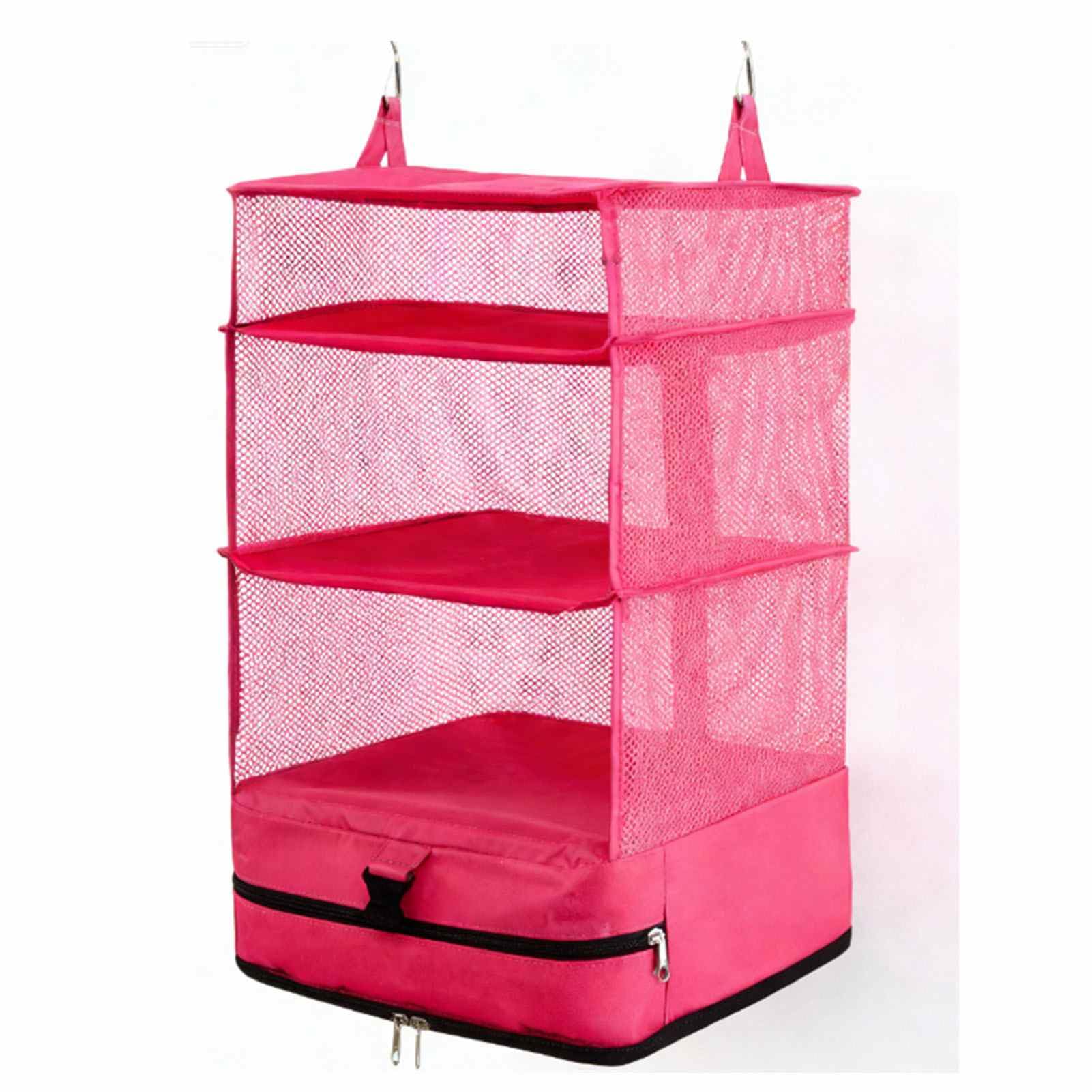 Organisateurs de bagages pour vêtements banapoy rose rouge taille M