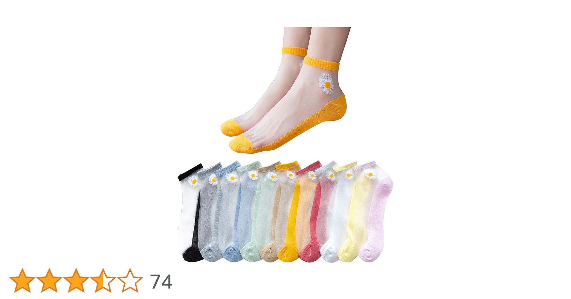 Amazon | [LCKOK] 靴下 ストッキング シースルーソックス