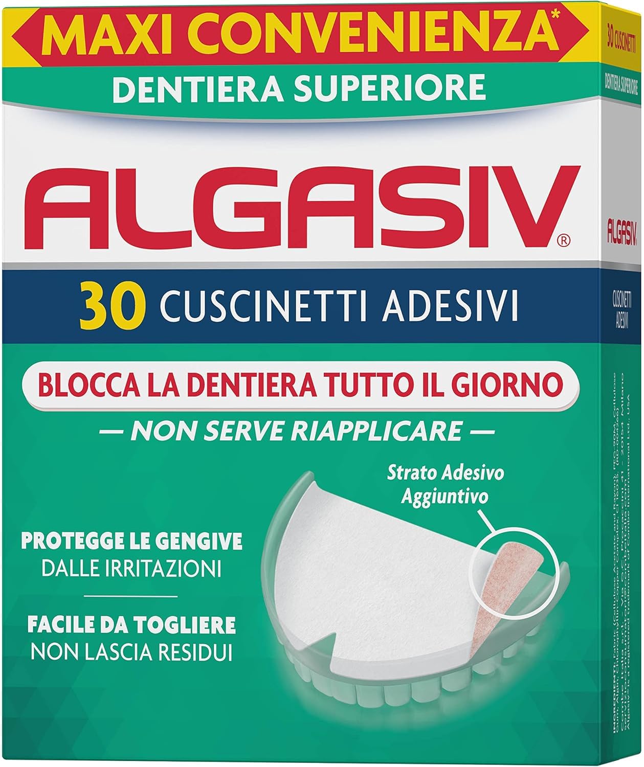Algasiv Adhesivo PróTesis Dental Superior 30Uds-image