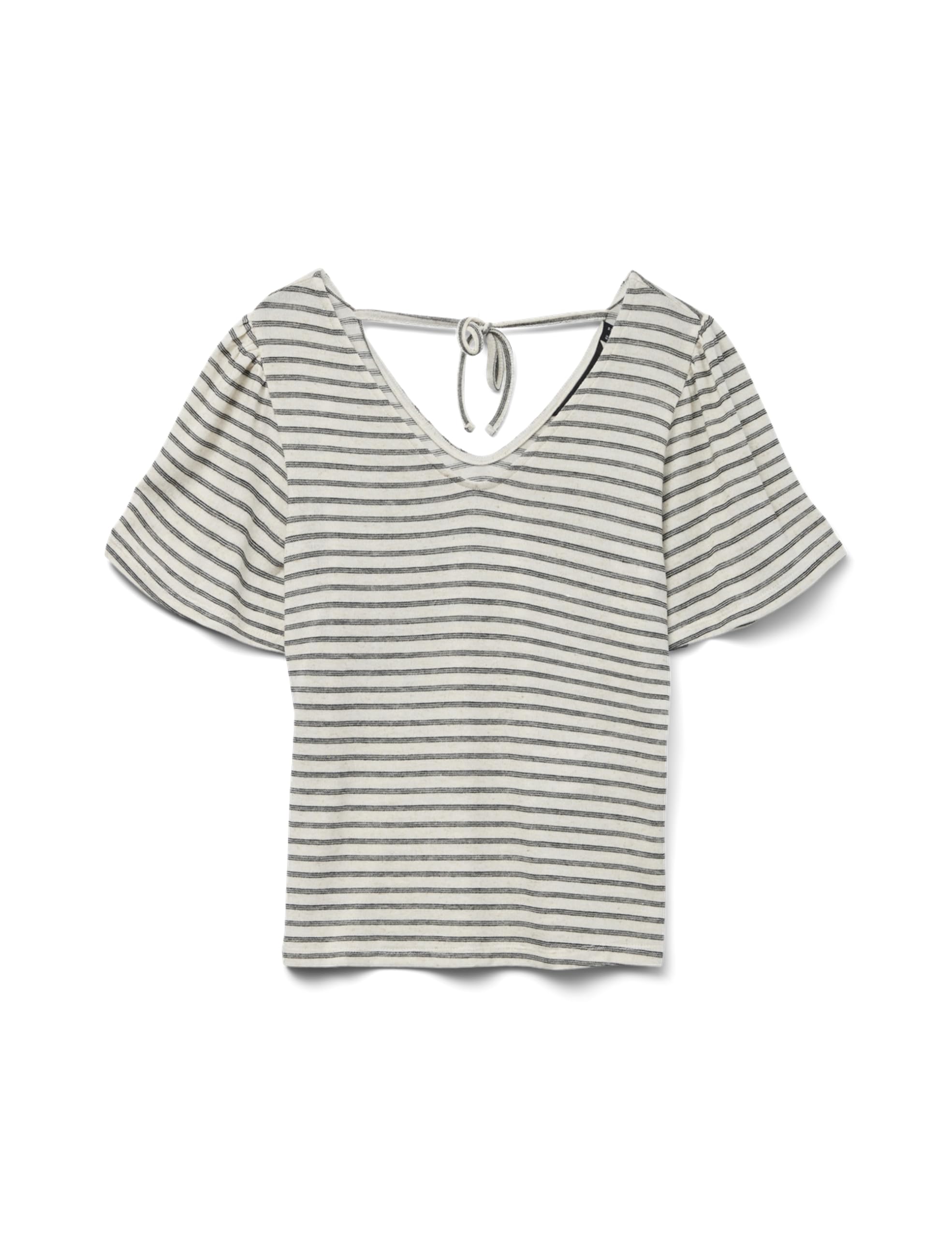 VERO MODA Women's Vmgina 2/4 Short Top JRS Ga Noos, Oatmeal, XS