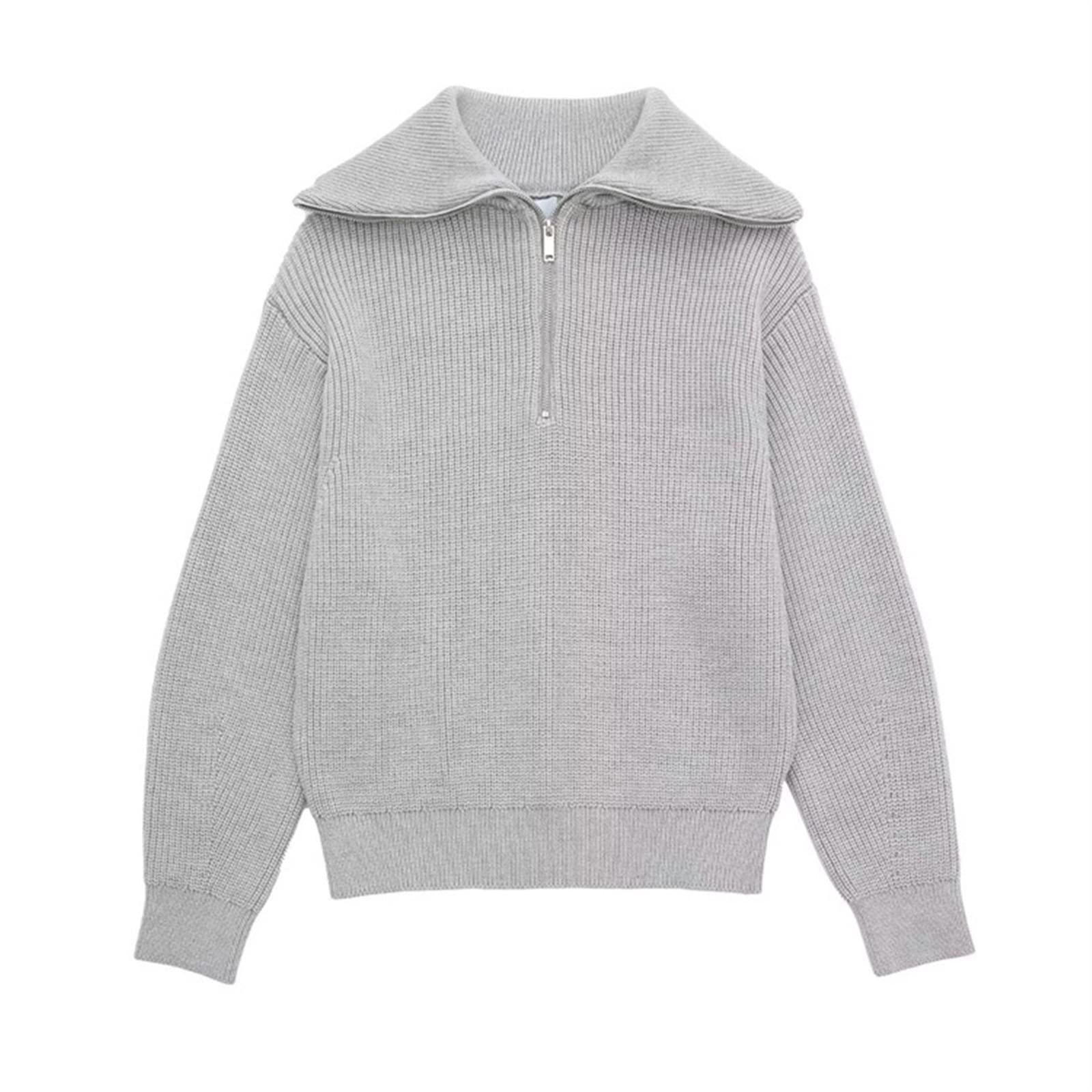 Damskie swetry sweter z dzianiny sweter damski sweter z długim rękawem oversize sweter odzież damska top