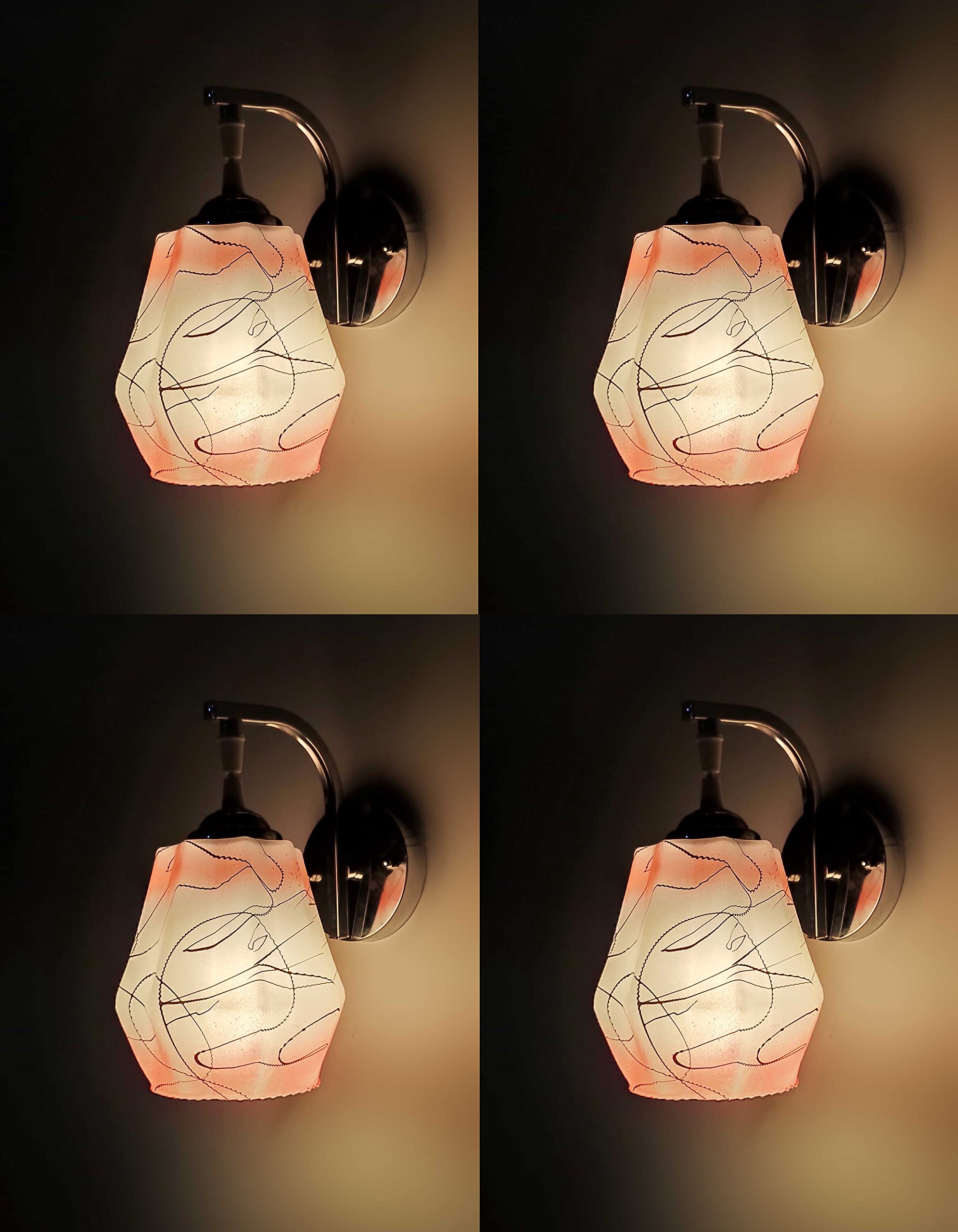 Frost Flower Wall Lamp - Modern Transparent Design -17