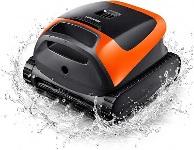 Beatbot (2026 Upgrade) Sora 30 Robot de Piscine sans Fil – Nettoyage Complet Fond/Parois/Ligne d’Eau, Aspiration Puissante, Retour en Surface & SmartDrain, Autonomie 5h, Orange Solaire