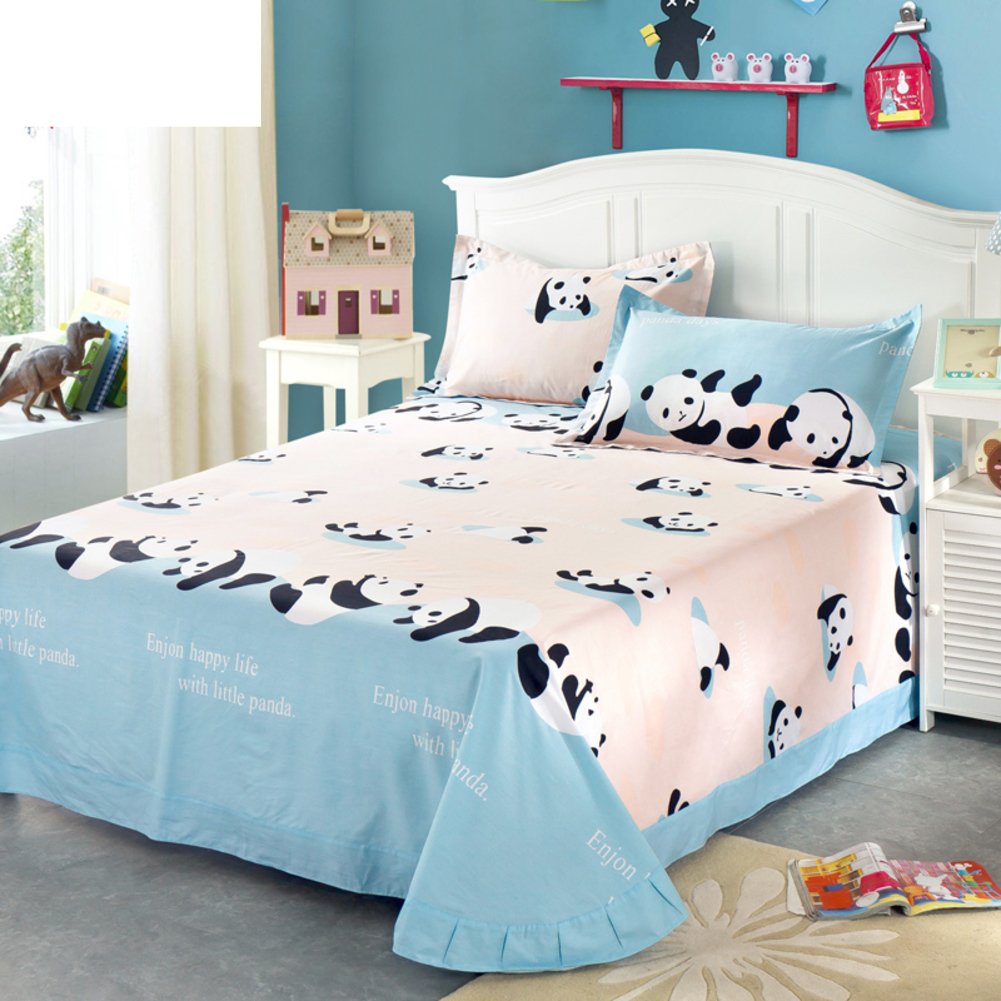Drap une pièce de coton double sergé grand format 250x245cm