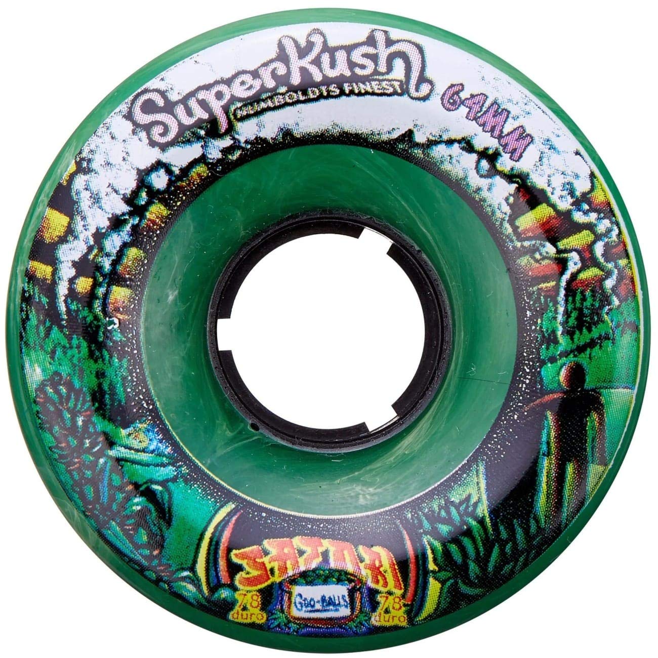 Amazon | Satori Goo Ball Superkush クリアグリーン ロングボード