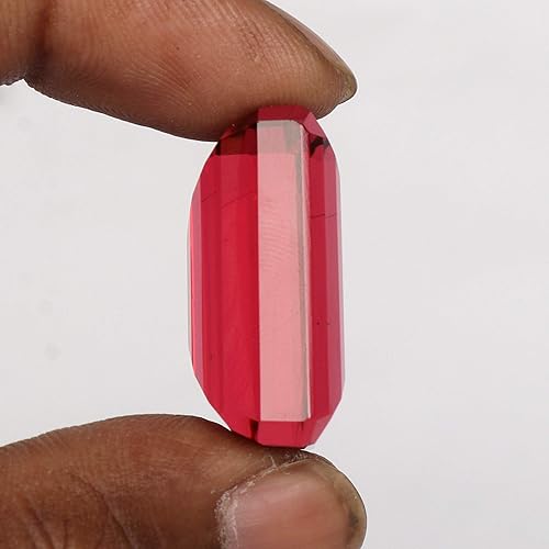 Miniatura 4 de REAL-GEMS 101.15 Ct Rosa Turmalina Esmeralda En Forma De Cristal Curativo Piedra Preciosa, Gema, hidrotermal - turmalina rosa