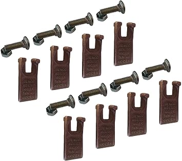 8 Pengo 40/50 Auger Teeth with Hardware. 134501 - fits Pengo Aggressor Augers.