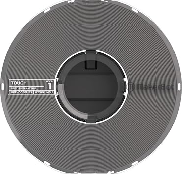 MakerBot Tough Precision Filament - 1.75mm, 0.75kg for Method and Method X 3D Printer Slate Gray