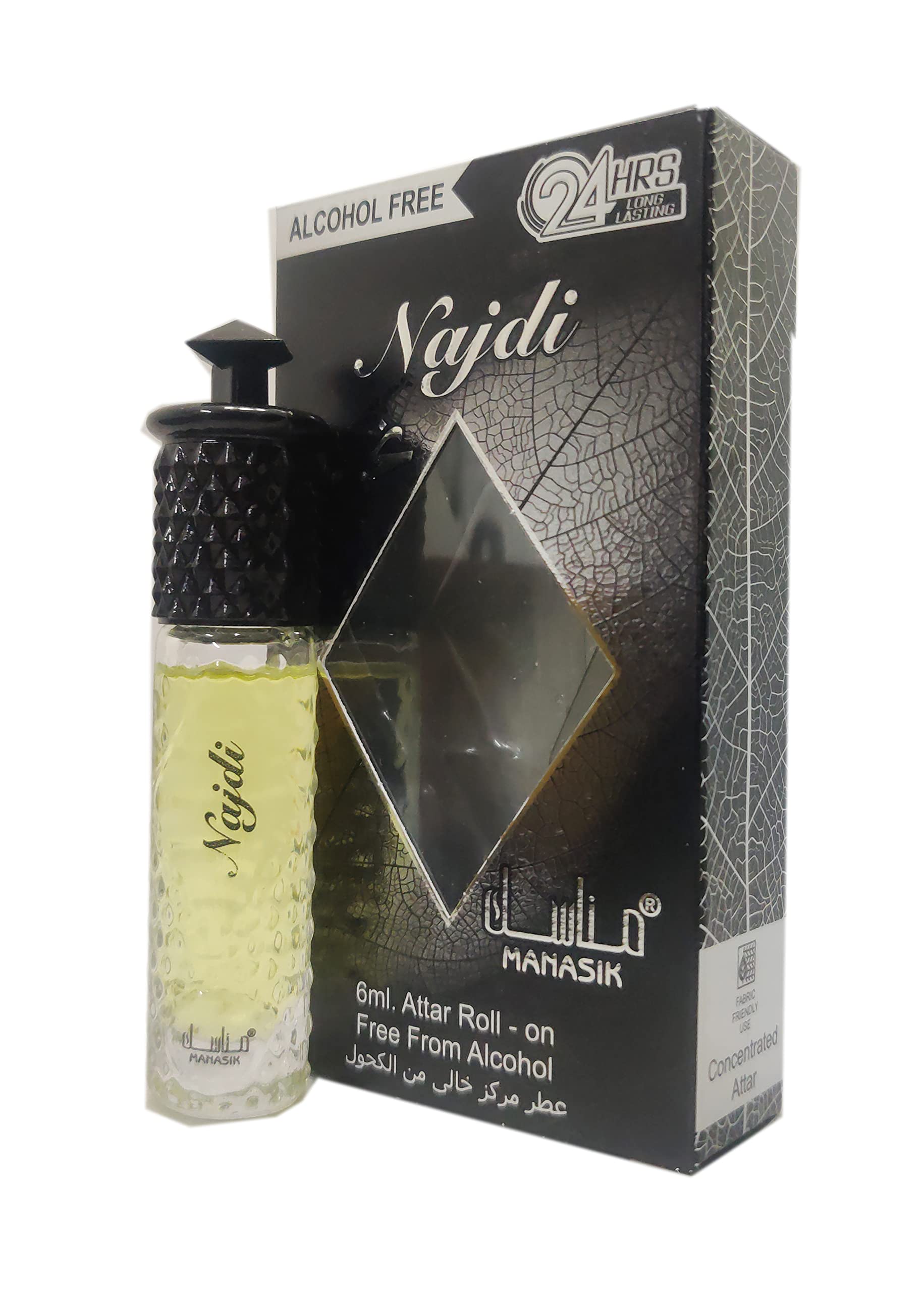 MANASIK NAJDI Alcohol - Free Concentrated Attar Roll On 6ml