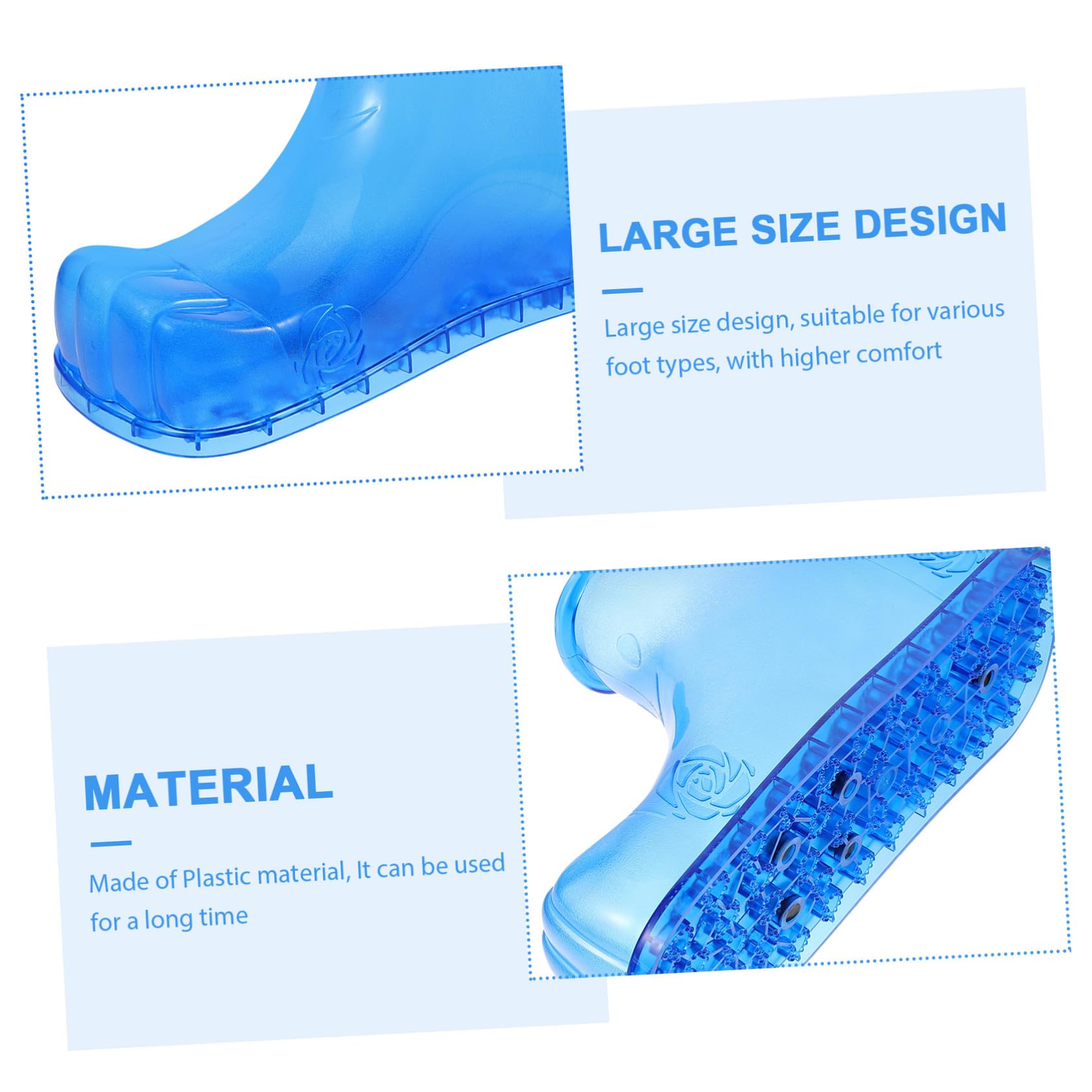 Fußbad Badewanne 18cm Magnetisch aus Kunststoff in Blau