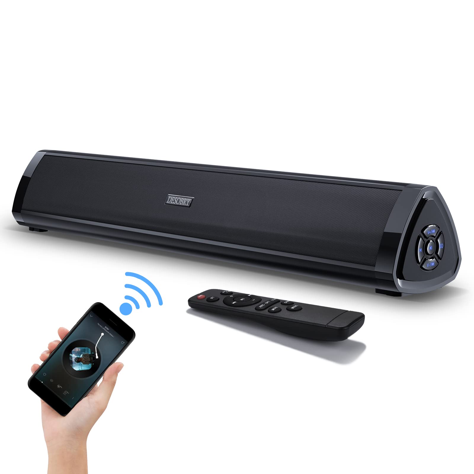 Amazon.co.jp: サウンドバー テレビ用 Bluetoothスピーカー DESOBRY