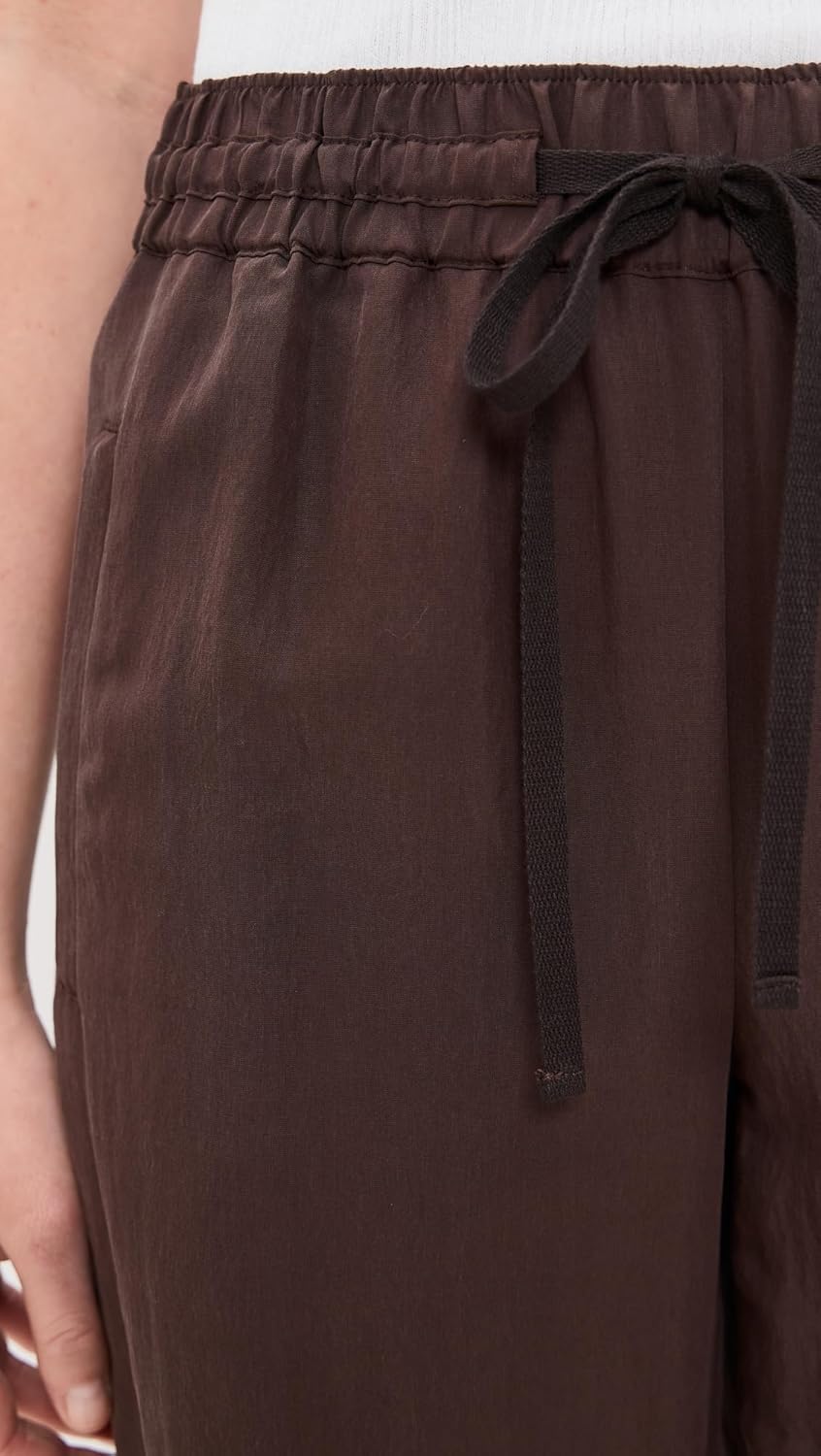 Vince Women's Mid Rise Side Snap Pull On Pants - Image 6